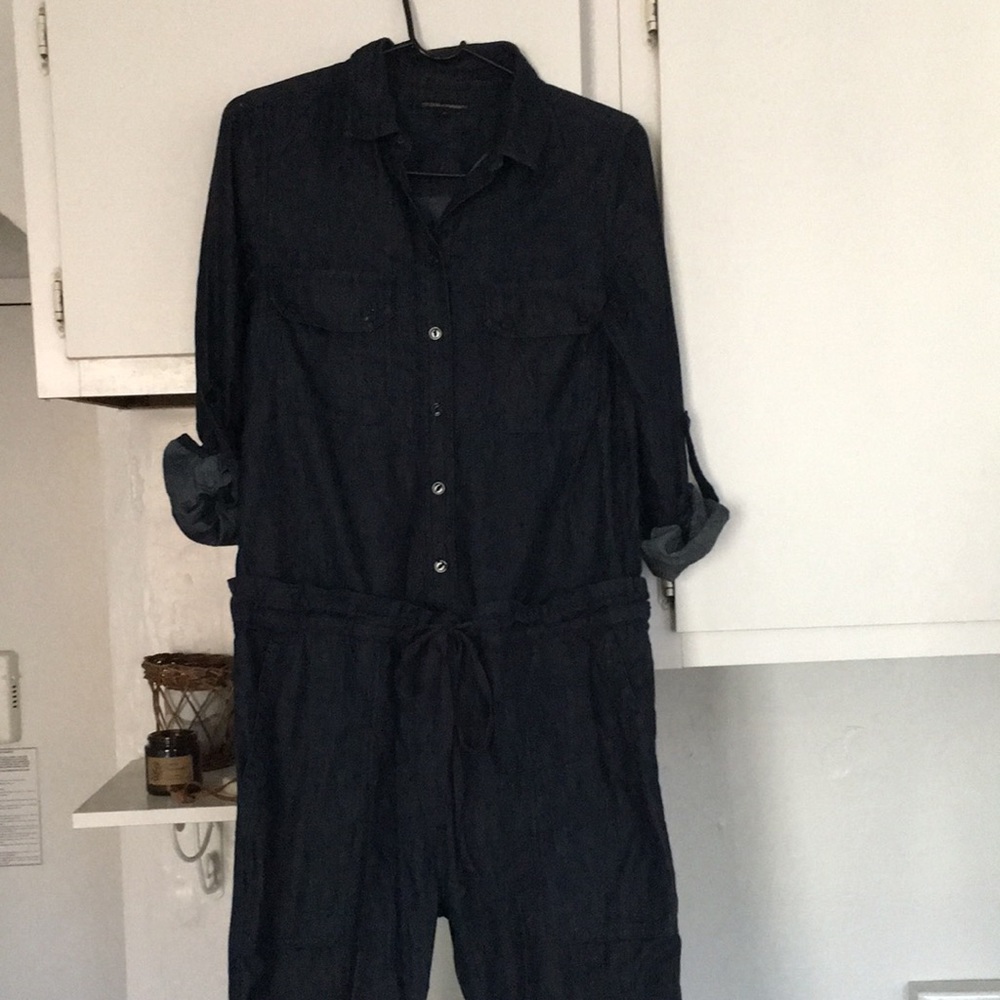 Citizens of humanity jumpsuit ~ tie drawstring around waste, dark denim!